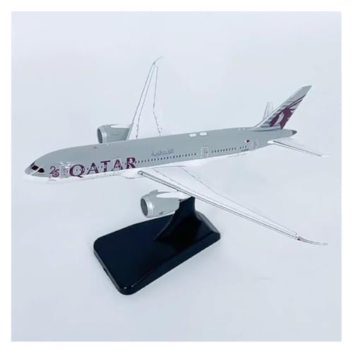Avion miniature Qatar B787-8 1:400, maquette de collection en métal injecté haute fidélité