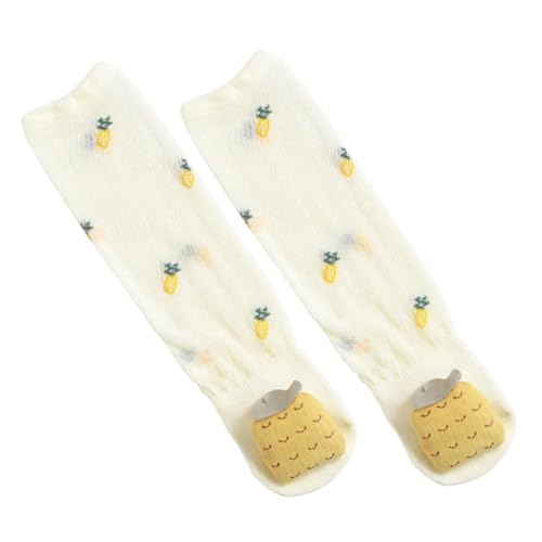 Boy Girl Cotton Socks Mesh Design Mosquito Soft Elastic Daily Wear Months
