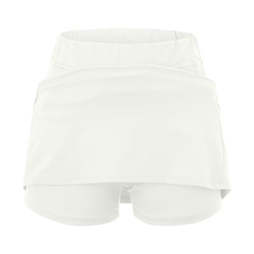 Saias de tênis e golfe para mulheres, shorts de cintura alta com bolsos, ioga, atlética, corrida, tr