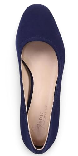Naturalizer Women's Rebecca Pumps Haven Blue Suede 8W3