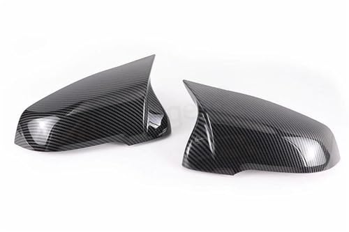 BTCTLPLMKK For BMW X1 F48 X2 F39 Z4 G29 2GT F45 F46 F52 F40 �X�[�v���p ����u���b�N �T�C�h�E�B���O ���� �o�b�N�~���[�J�o�[�L���b�v �T�C�h�~���[�J�o�[�L���b�v(Carbon Pattern-2