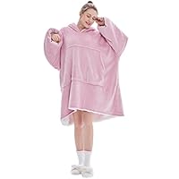 FELOVE Übergroße Hoodie Sweatshirt, Original Decke Sweatshirt, super weiche gemütliche warme komfortable Riesen-Hoodie, Geeignet Kapuzenpullover für Erwachsene, Männer, Frauen, Jugendliche