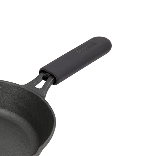 Image of Silicone hot Handle Holder Heat-Resistant Handle Cover Grip for Cast Iron Cookware, Kitchen Pot Holder Iron Fry pan Holder