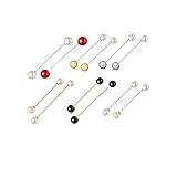 kleid perlen bestickt 👗 Breites Anwendungsspektrum: Hochwertige dekorationen, mit denen sie kragen, strickjacke, schal, schal, pullover schön und einfach befestigen können. Es ist eine ideale dekoration, die sie bei allen formellen oder ungezwungenen anlässen tragen können und mehr anziehen menschliche aufmerksamkeit.