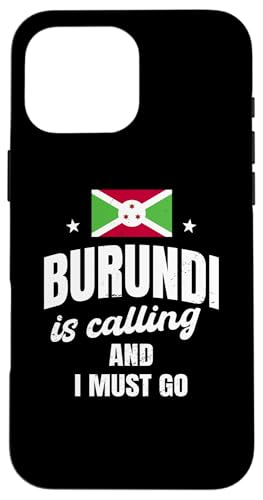 Burundi Is Calling Travel �u�����W���� �x�ɗ��s �X�}�z�P�[�X iPhone 16 Pro Max �p
