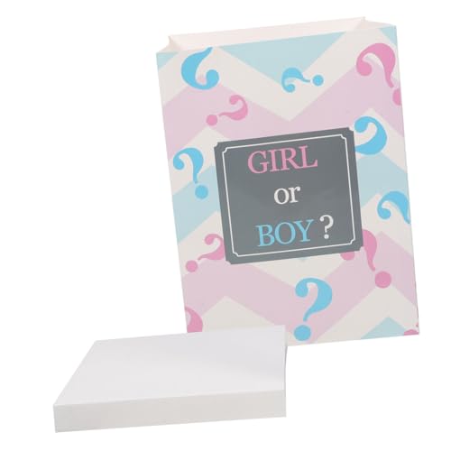 Boîte à ballons garçon ou fille pour décoration de baby shower et fête de révélation du sexe