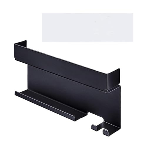 Montaje de pared del organizador de herramientas para el cabello, Organizador de herramientas de peinado - Organizador de baño para herramientas calientes de hierro rizado | Adhesivo de accesorios de