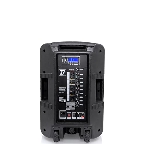 Système de sonorisation portable bluetooth avec lecteur usb sd pour dj - 4