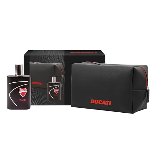 Diamond DUCATI | Caja de regalo para hombre, perfume 100 ml & Beauty Case