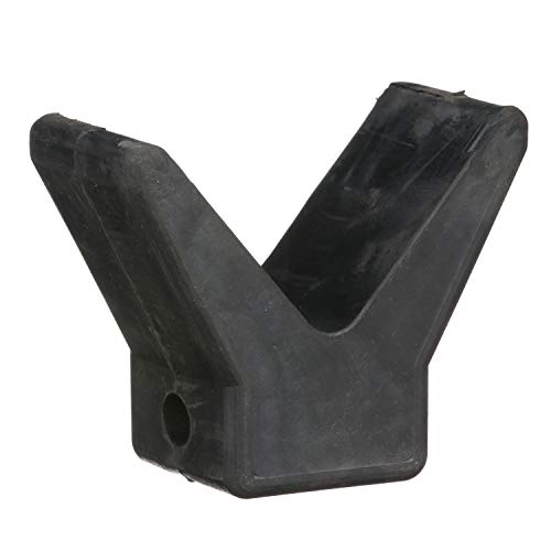 Attwood 11200-1 Boat Trailer Rubber Bow Stop V-Block, Black, 2-Inch By 2-Inch #TOP2
