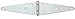 Heavy Strap Hng Zinc 8in