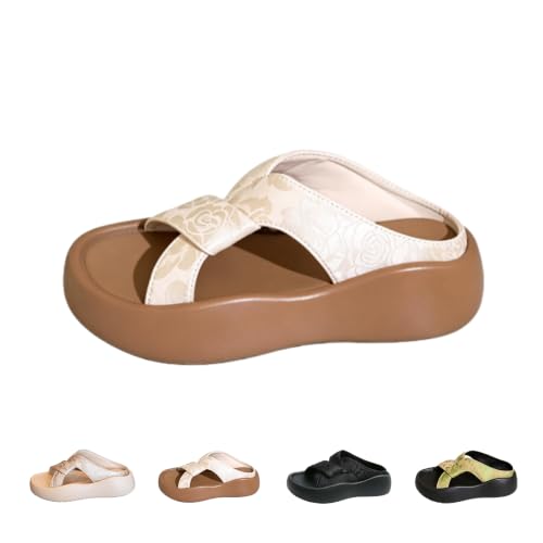 Mules à plateforme pour femme évitant les douleurs de pieds en été