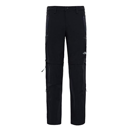 The North Face Herrbyxor Exploration Convertible tnf svart 32