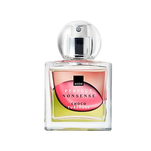AVON Perfect Nonsense Choco Tuberose Eau de Parfum | Profumo Donna Lunga Durata | Fragranza Gourmand, Floreale e Ambrata dal Carattere Intenso e Decadente | 50ml