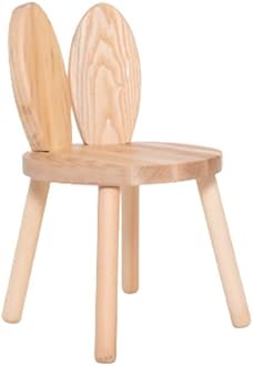 Arcedo Wooden Comfortable Kids Chair|Study & Dining Chair|Indoor-Outdoor (Tom Bunny Shaped) |Nursery, Preschool, Reading & Playing Chair - for Boys & Girls