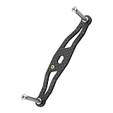 Sharplace Carbone Baitcasting Moulinet Poignée Gauche et Droite Manivelle Accessoire pour Moulinet Casting, Une