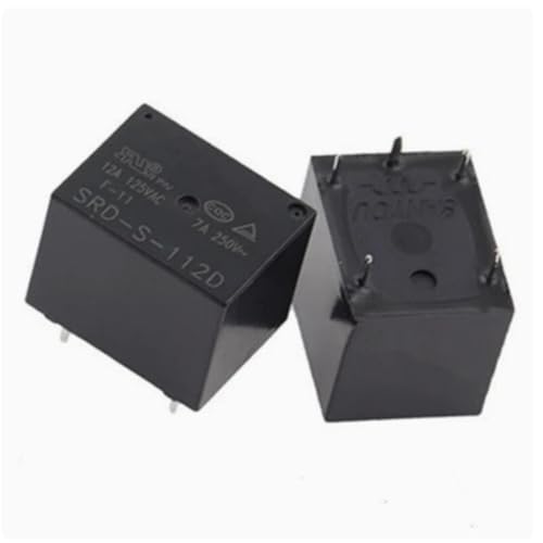 Relais de puissance SRD-S-112D 5 broches assurant une commutation stable 12V