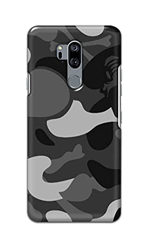 Image of Printed Hard Back Cover Case for LG G7 ThinQ | LG G7 Plus Back Cover (Army Pattern) -702