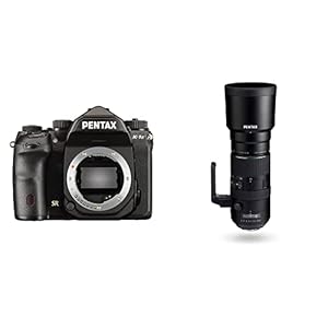 Pentax K-1 Mark II Full Frame 36MP Weather Resistant DSLR with 3.2″ TFT LCD, Black with Pentax HD D FA 150-450mm f4.5-5.6ED DC AW Super-Telephoto Lens for Pentax KAF Cameras