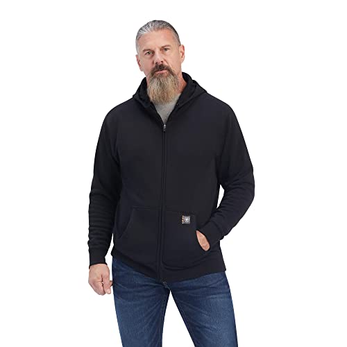 Sweat Rebar Workman à capuche zippé pour homme avec détails réfléchissants