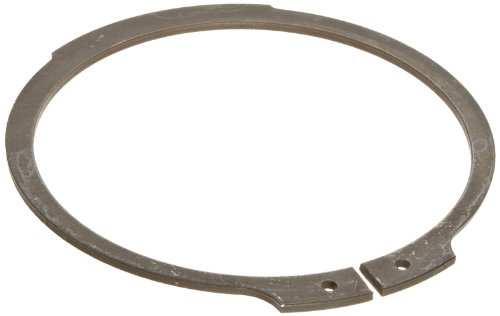 Reinforced External Retaining Ring, Tapered Section, Axial Assembly, 1060-1090 Carbon Steel, Phosphate Finish, 7/8