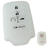BINFHONG New Silicone Smart Key Fob Cover Protector Keyless Jacket Remote Holder Fit for Honda...