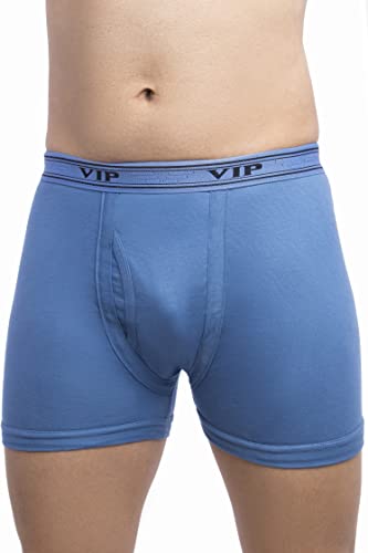 Image of VIP ULTIMAICD Color Mens Cotton Interlock Fabric Trunk with Outer Elastic Waistband Assorted