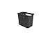 Produktbild Rotho Brisen Aufbewahrungsbox 7 l, Kunststoff (PP), Schwarz, 7 Liter (26,2 x 18 x 21 cm)