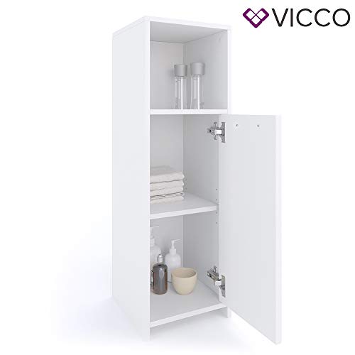 Vicco Badkamerkast Kiko onderkast wastafelonderkast hoge kast badmeubel kast midi-kast badkamerrek - Image 8