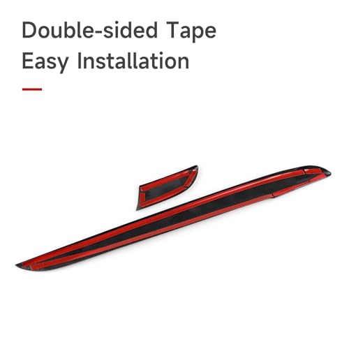 Image of Car Dashboard Decor Strips Decals for Honda CR-V 2017 2018 2019 2020 2021 2022 Accessories CRV ABS Carbon Fiber Interior Stickers