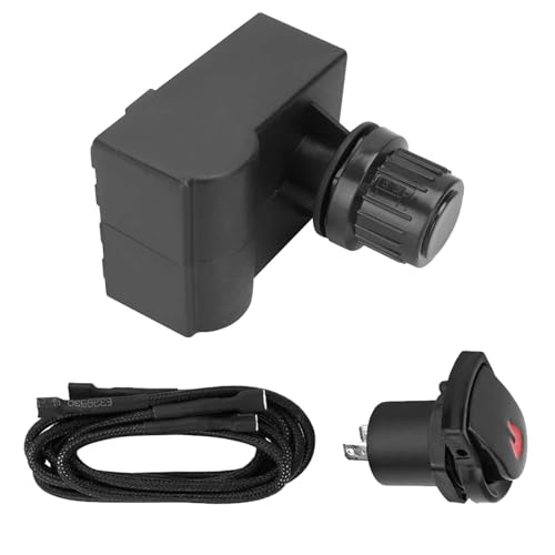 Image of BBQ Future Electronic Ignition Button with 5 Spark Generator Push Button Switch for Charbroil Grill, Grill Replacement Igniter Module for Char-Broil Surefire Ignition Systems and Most Grill