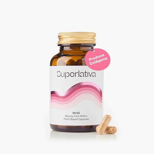 Superlativa Muse Suplemento Antioxidante Vegano - Frena el Envejecimiento de la Piel, Potencia el...