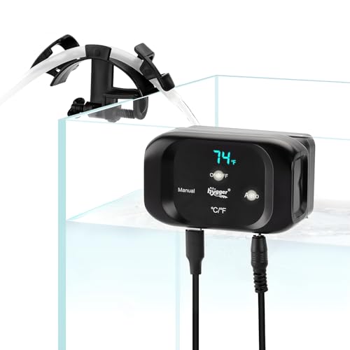 hygger Intelligent Auto Top Off System Saltwater Aquarium ATO Water Level Refill Controller Kit for Reef Breeders and Freshwater Tank Supplies