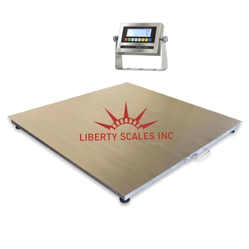 Báscula Liberty LS-800-SS-LT-4X4 acero inoxidable 5000 lbs miniatura 3