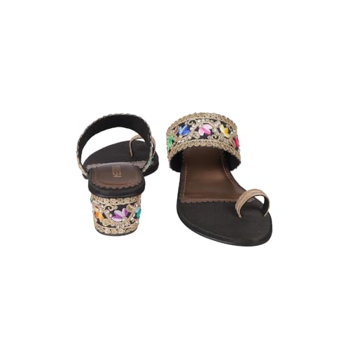 Image of Metro Women Elegance Ethnic & Traditional Slip-on Sandal