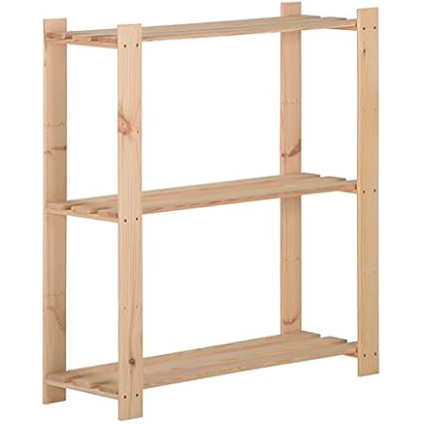 Étagère de Rangement vidaXL en Bois Cover