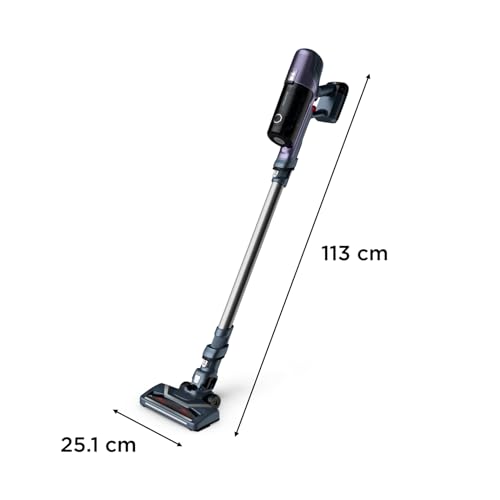 Rowenta X-PERT 6.60 Essential Aspirapolvere Senza Fili Potente, Scopa Elettrica Senza Fili Ricaricabile Leggera, Aspirapolvere Senza Sacco Multisuperficie, Autonomia 45 Min, Luci LED,RH6838 - Immagine 5