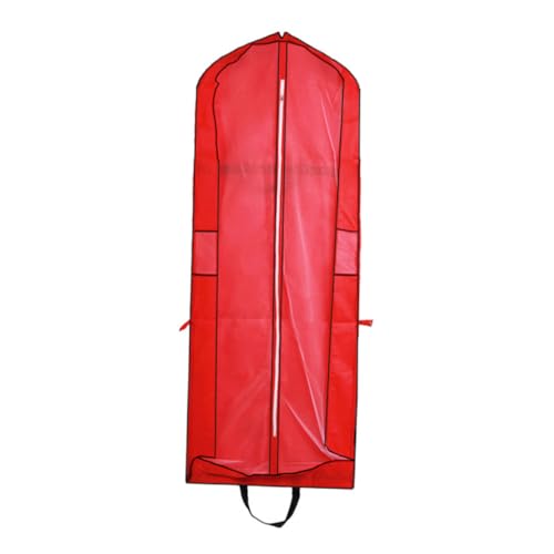 1Pc Wedding Dress Storage Bag Bridal Garment Cover for Hanging Clothes Non Woven Design Convenient Wardrobe Organizer