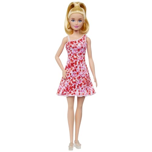 Poupée Barbie Fashionista Robe Fleurs Mattel - vue 6