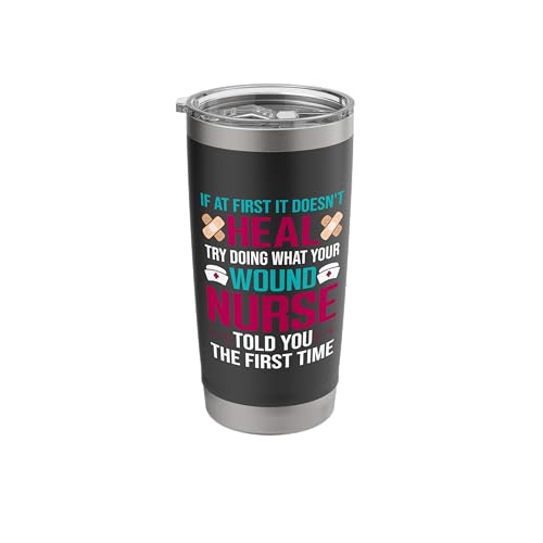 Nurse Wound Care Nurse Gifts Wound Care Nurse Stainless Steel Insulated Tumbler