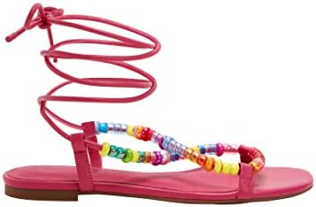 Katy Perry Women's The Halie Bead Sandal Flat, Fuchsia Pink, 8 | Image 5