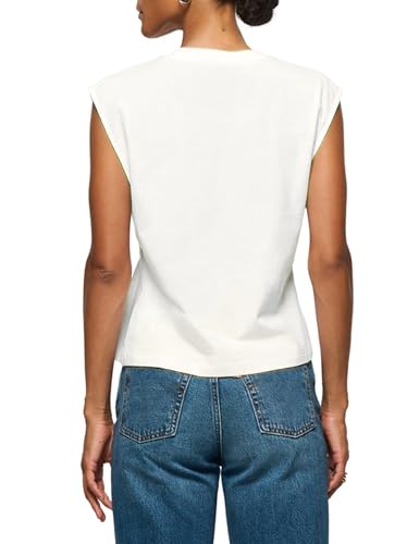 Watashi Women Summer Babydoll Tops Casual Cap Sleeve Peplum Tunic Shirt Dressy Pleated Tops Blouses3