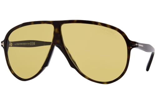 Tom Ford Vladimir Photochromatic Brown Pilot Men's Sunglasses FT1211 52E 65