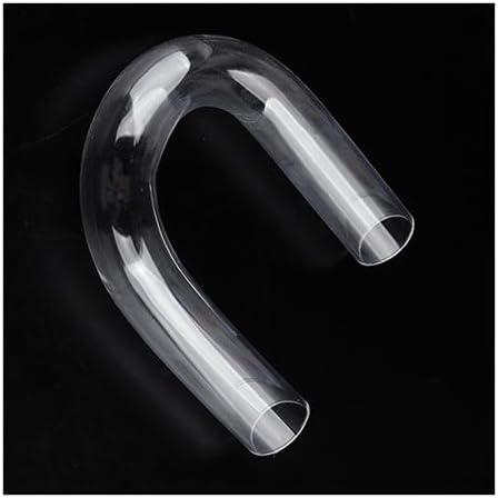 1pcs Transparent Acrylic Pipe Aquarium Fish Tank U-shape Connector Water Supply Tube, For Garden Supplies Home DIY Connector O.D 20~32mm(Outer Dia 25mm)