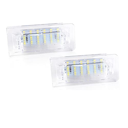Luz trasera blanca para matrícula de Audi TT MK1 8N y remolques