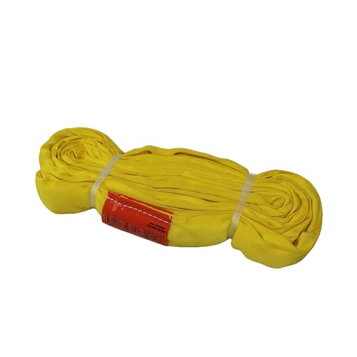 ATERET Powerlift yellow round sling, 14 ft, 8,400 lb vertical