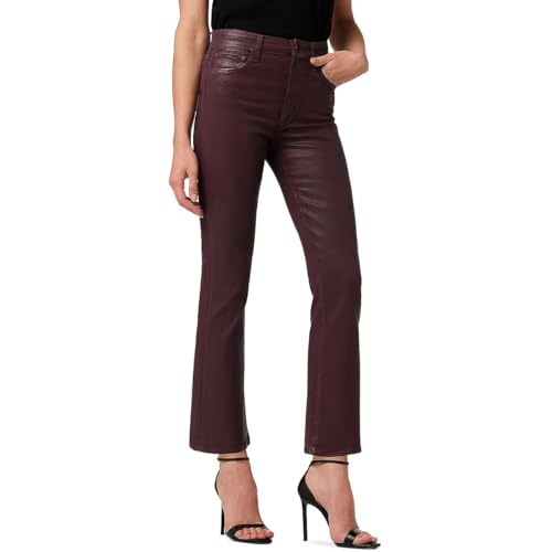 Joe's Jeans Women's Callie High Rise Cropped Bootcut Jean, Rum Raisin