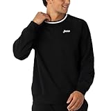Penn Men’s Crewneck Sweatshirt — Soft Fleece Pullover with Rib Cuffs & Hem, Classic Athletic Sweater for Training, Lounge & Everyday Wear, Black, X-Large