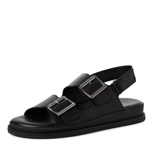 Tamaris Sandalette Damen Keilabsatz schwarz,EU 39