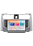Dasaita Head Unit for 2010-2023 Toyota 4Runner Replacement, 9 Inch, QLED Touchscreen, with Wireless CarPlay & Android Auto, Built-in 4G Cellular, 6GB+64GB, in-Dash Navigation, Android 13